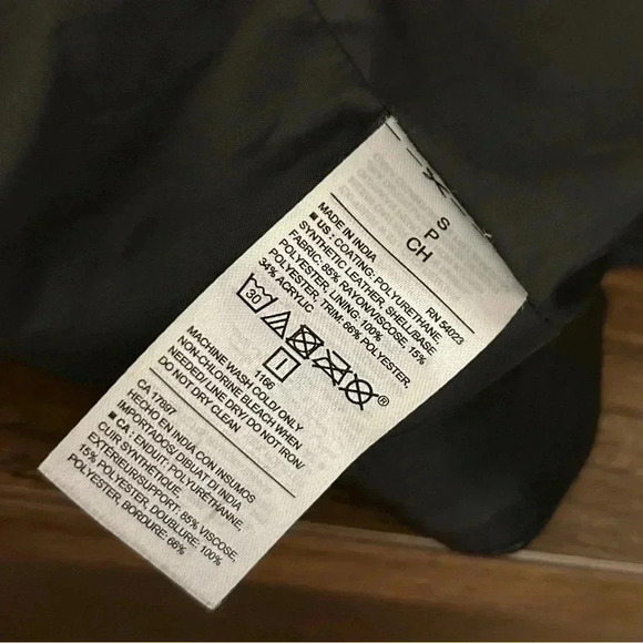 💕 Old navy Moto jacket  faux Sherpa - Picture 7 of 11